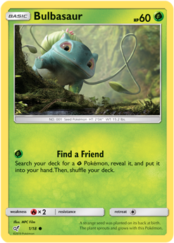 Detective Pikachu 01/18 Bulbasaur (Holo)