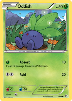 Boundaries Crossed 001/149 Oddish