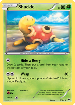 Fates Collide 001/124 Shuckle