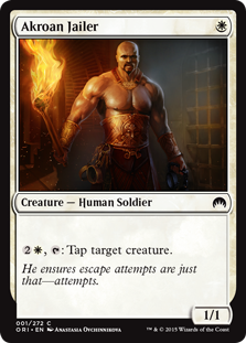 Magic Origins 001/272 Akroan Jailer