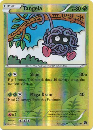 Steam Siege 001/114 Tangela (Reverse Holo)