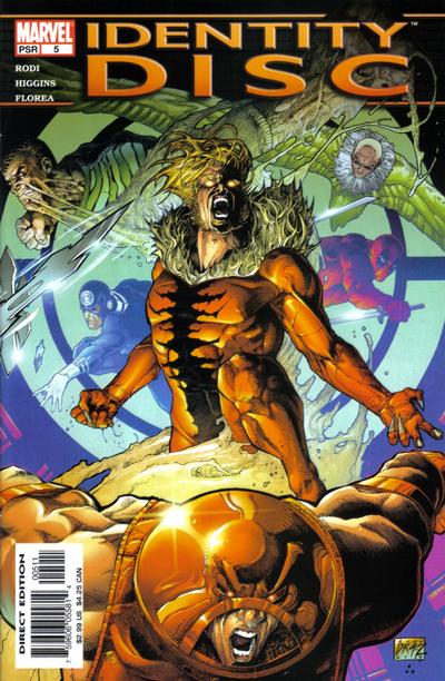 Identity Disc #5 Marvel Comics (2004)