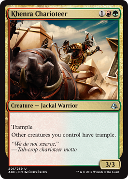 Amonkhet 201/269 Khenra Charioteer