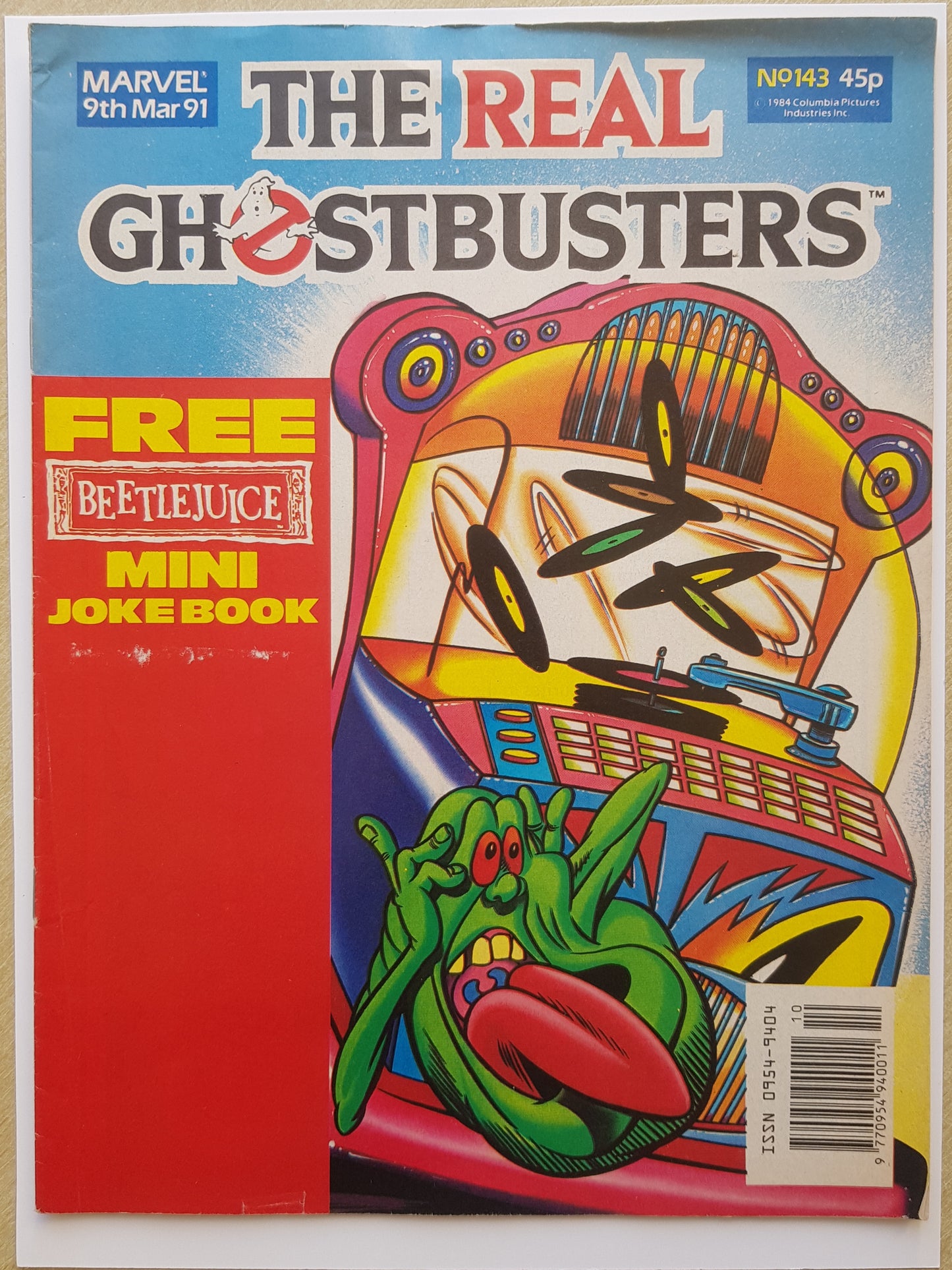 The Real Ghostbusters #143 Marvel UK (1988)