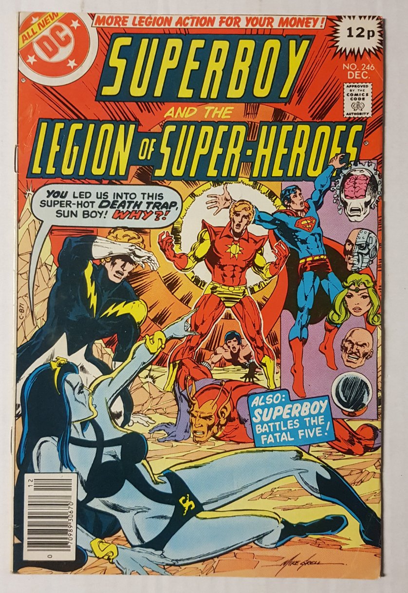 Superboy and the Legion of Super-Heroes #246 DC Comics (1949)(JB)