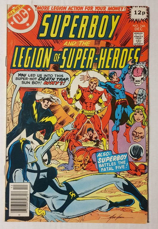 Superboy and the Legion of Super-Heroes #246 DC Comics (1949)(JB)