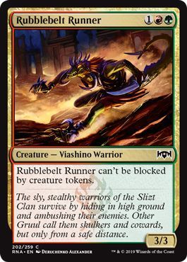 Ravnica Allegiance 202/259 Rubblebelt Runner