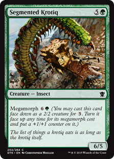 Dragons of Tarkir 202/264 Segmented Krotiq