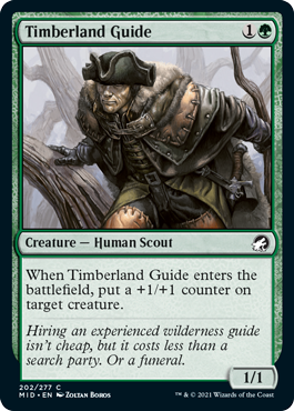 Innistrad: Midnight Hunt 202/277 Timberland Guide