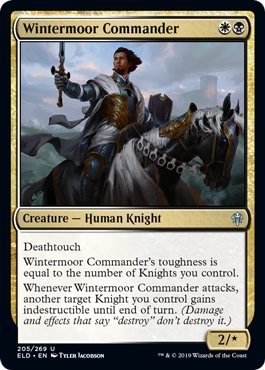 Throne of Eldraine 205/269 Wintermoor Commander