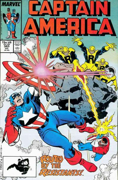 Captain America #343 Marvel Comics (1968)