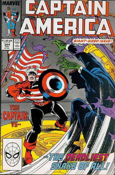 Captain America #344 Marvel Comics (1968)