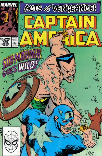 Captain America #365 Marvel Comics (1968)