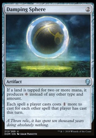 Dominaria 213/269 Damping Sphere