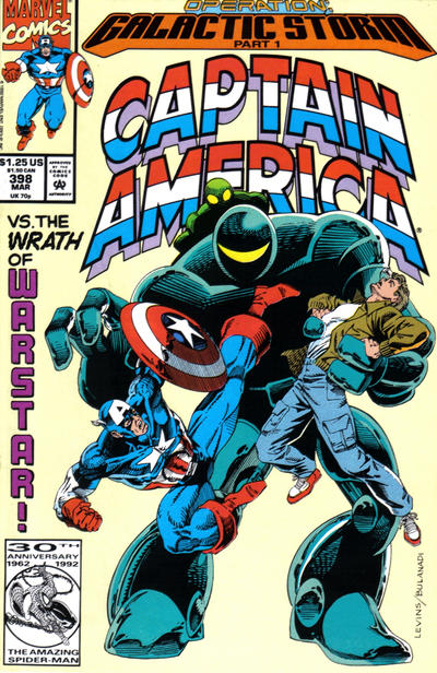 Captain America #398 Marvel Comics (1968)