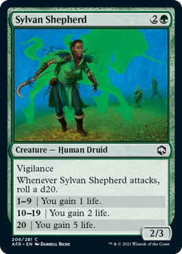 Adventures in the Forgotten Realms 206/281 Sylvan Shepherd (Foil)