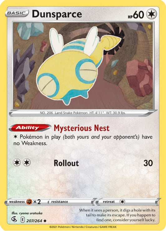 Fusion Strike 207/264 Dunsparce