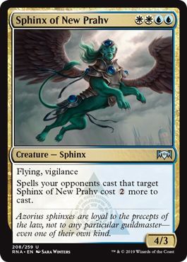 Ravnica Allegiance 208/259 Sphinx of New Prahv