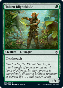 Zendikar Rising 208/280 Tajuru Blightblade