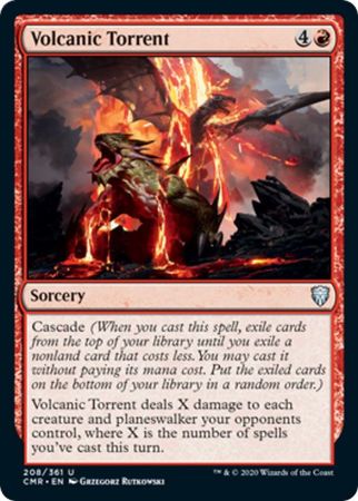 Commander Legends 208/361 Volcanic Torrent