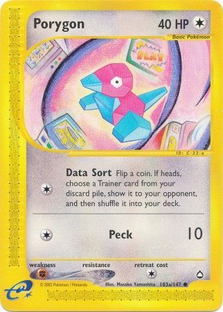 Aquapolis 103a/147 Porygon