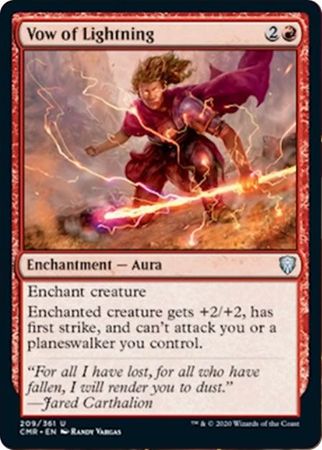 Commander Legends 209/361 Vow of Lightning