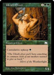 Weatherlight - Uktabi Efreet