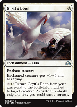 Shadows Over Innistrad 020/297 Gryff's Boon