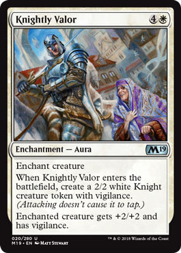 Core Set 2019 020/280 Knightly Valor