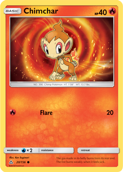 Ultra Prism 020/156 Chimchar