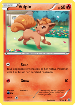 Primal Clash 020/160 Vulpix