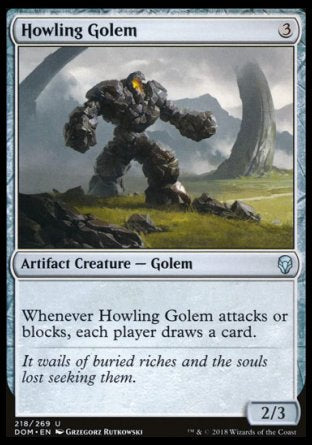 Dominaria 218/269 Howling Golem