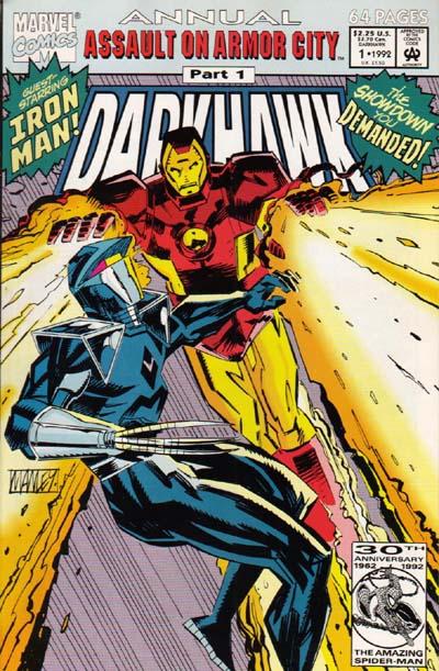 Darkhawk Annual #1 Marvel Comics (1992)