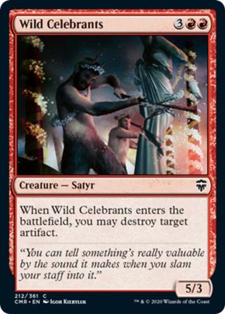 Commander Legends 212/361 Wild Celebrants