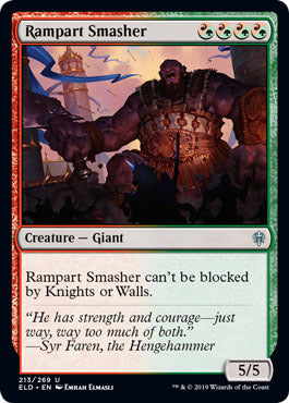 Throne of Eldraine 213/269 Rampart Smasher