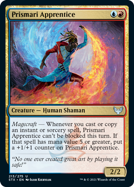 Strixhaven 213/275 Prismari Apprentice