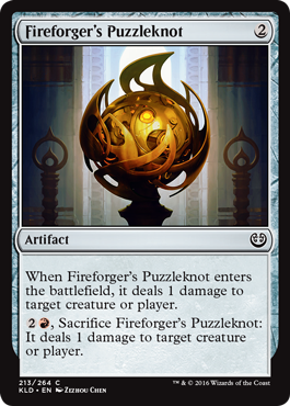 Kaladesh 213/264 Fireforger's Puzzleknot