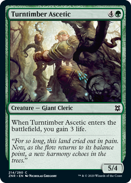 Zendikar Rising 214/280 Turntimber Ascetic