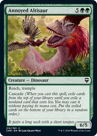 Commander Legends 216/361 Annoyed Altisaur