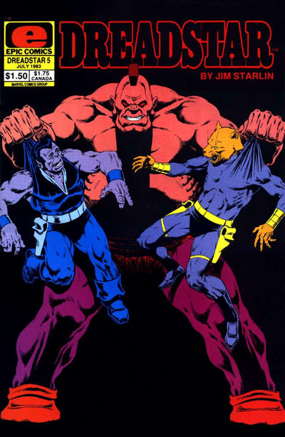 Dreadstar #5 Marvel Comics (1982)