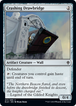 Throne of Eldraine 217/269 Crashing Drawbridge