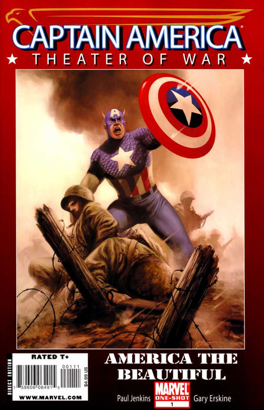 Captain America Theater of War America the Beautiful Marvel Comics (2009)