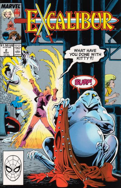 Excalibur #2 Marvel Comics (1988)