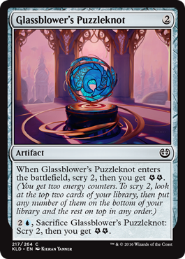 Kaladesh 217/264 Glassblower's Puzzleknot