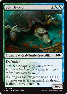 Ravnica Allegiance 218/259 Scuttlegator