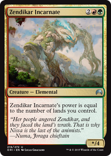 Magic Origins 219/272 Zendikar Incarnate