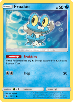 Forbidden Light 021/131 Froakie