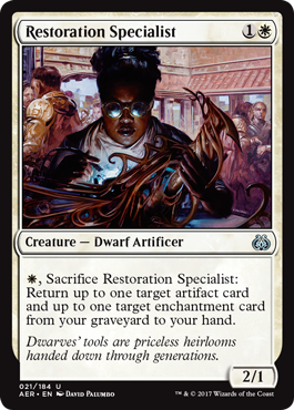 Aether Revolt 021/184 Restoration Specialist