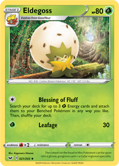 Sword & Shield 021/202 Eldegoss