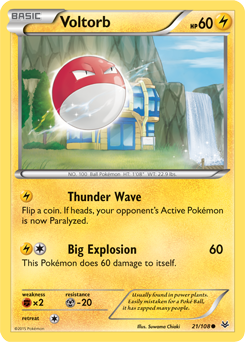 Roaring Skies 021/108 Voltorb